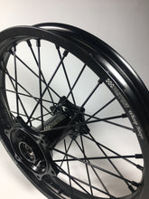 Load image into Gallery viewer, Fastuff Whoop Hoops Wheels Set Yamaha WR250F 2002-2019 WR450F 2003-2018 Black Rims & Hubs