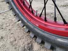 Load image into Gallery viewer, Fastuff Whoop Hoops Wheels Set Yamaha YZ125 YZ250 1999-2023 Black Rims Black Hubs