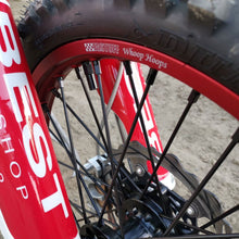 Load image into Gallery viewer, Fastuff Whoop Hoops Wheels Set KTM/Husqvarna 2016-2022 19" 21" Black Rims Black Hubs