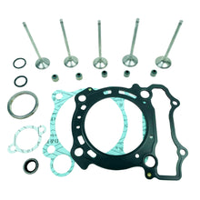 Load image into Gallery viewer, Yamaha YZ250F 2003-2013 Top End Engine Rebuild Kit Gasket Set Titanium Valves