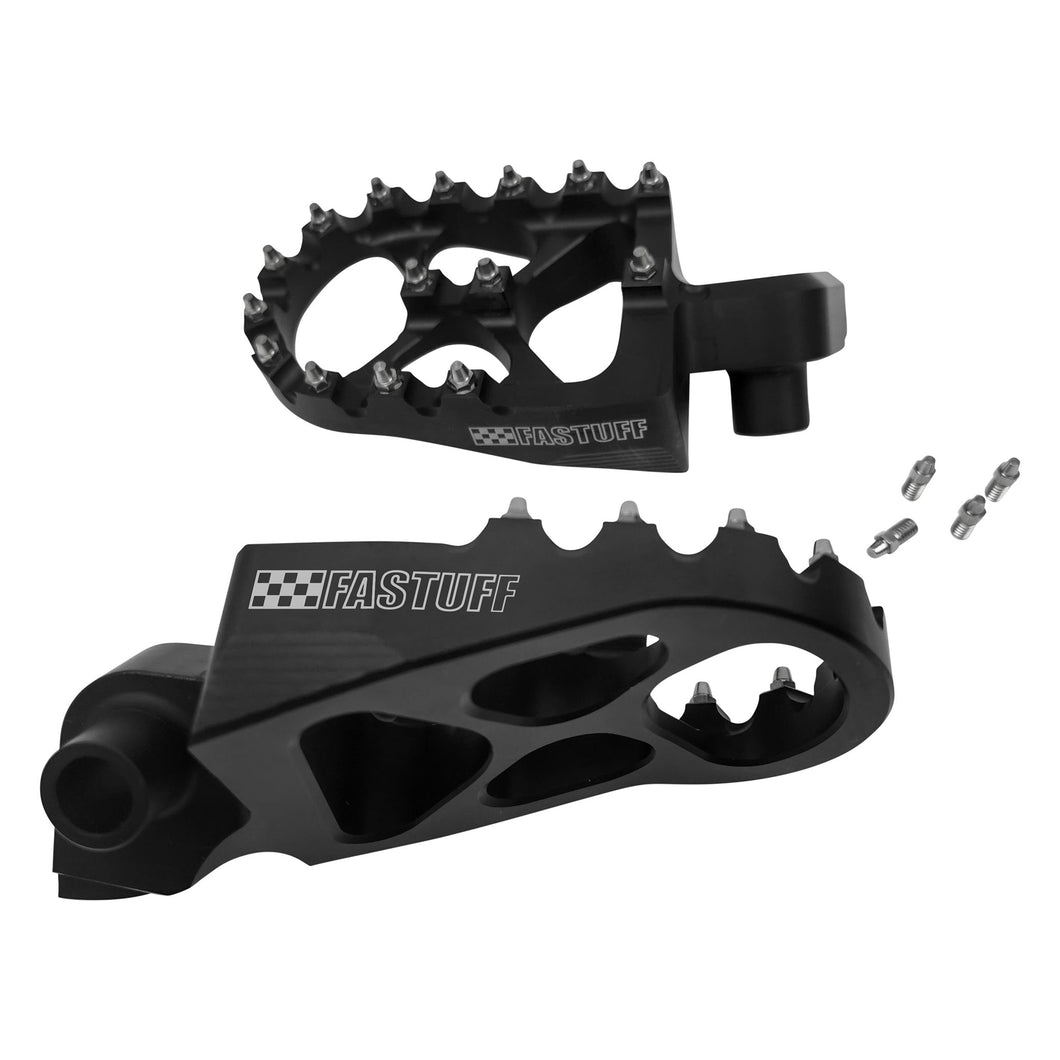 KTM 300 EXC 2000-2016 Fastuff Foot Pegs Black