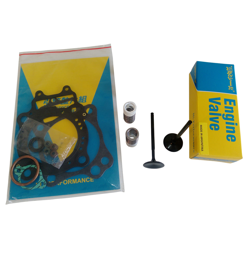 Honda CRF450X 2005-2009, 2012-2015 Top End Engine Rebuild Steel Valve Conversion Gasket Set