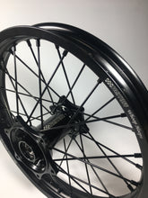 Load image into Gallery viewer, Fastuff Whoop Hoops Wheel Set Husqvarna/KTM 2016-2022 18&quot; 21&quot; Black Rims Black Hubs

