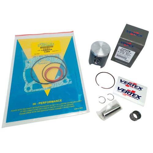 Yamaha YZ85 2018 2019 2020 2021 2022 Top End Engine Rebuild Kit Vertex Piston Bearing Gasket Set