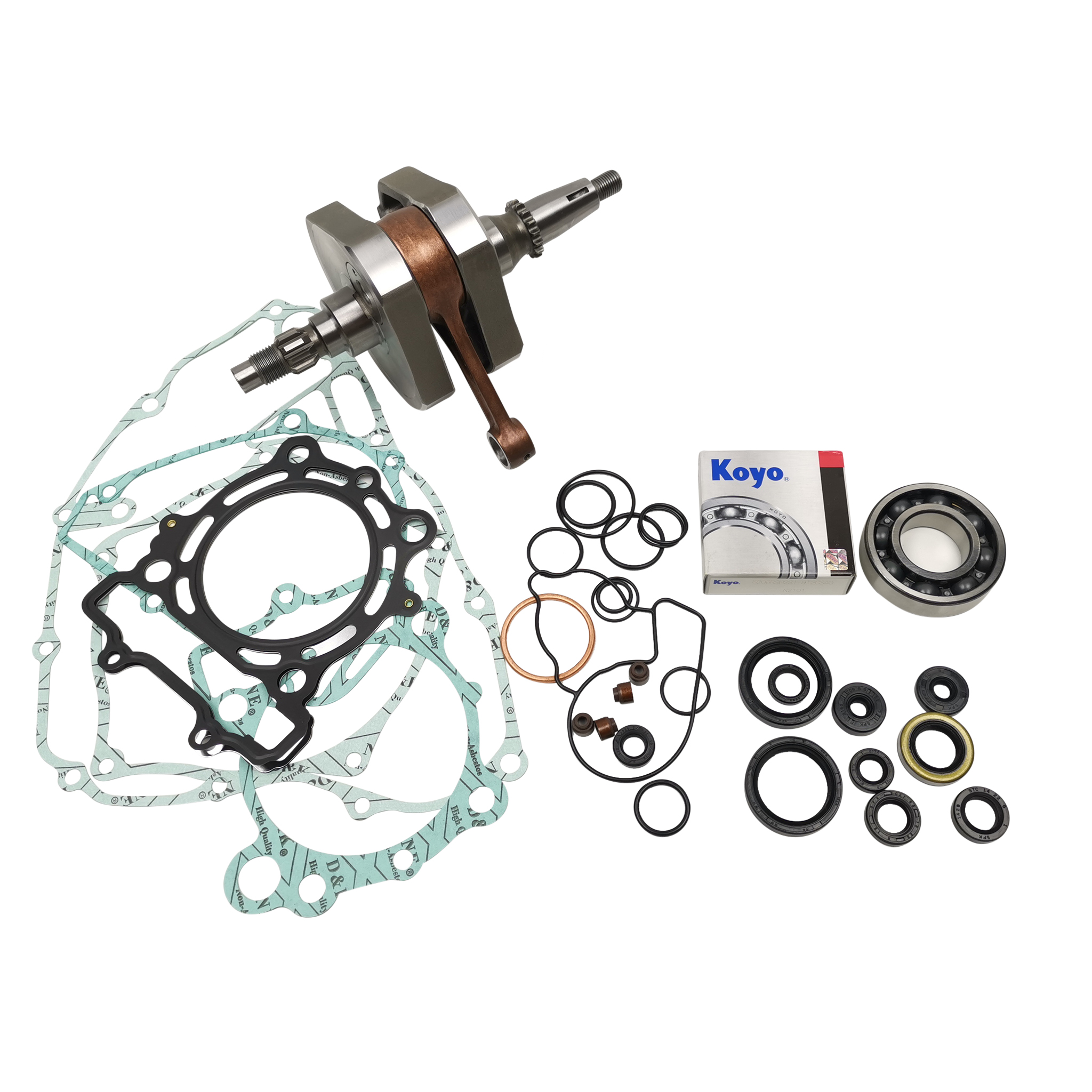Honda CRF450R 2013-2016 Wiseco/Hot Rods Full Engine Rebuild Kit - Piston & Crank