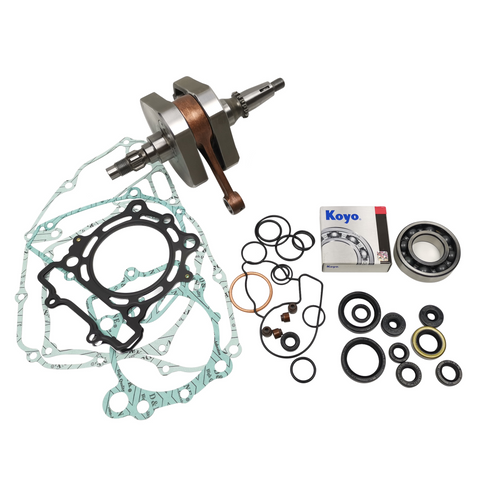 Honda CRF450X 2005-2016 Bottom End Engine Rebuild Kit - Crank, Bearings, Gaskets, Seals